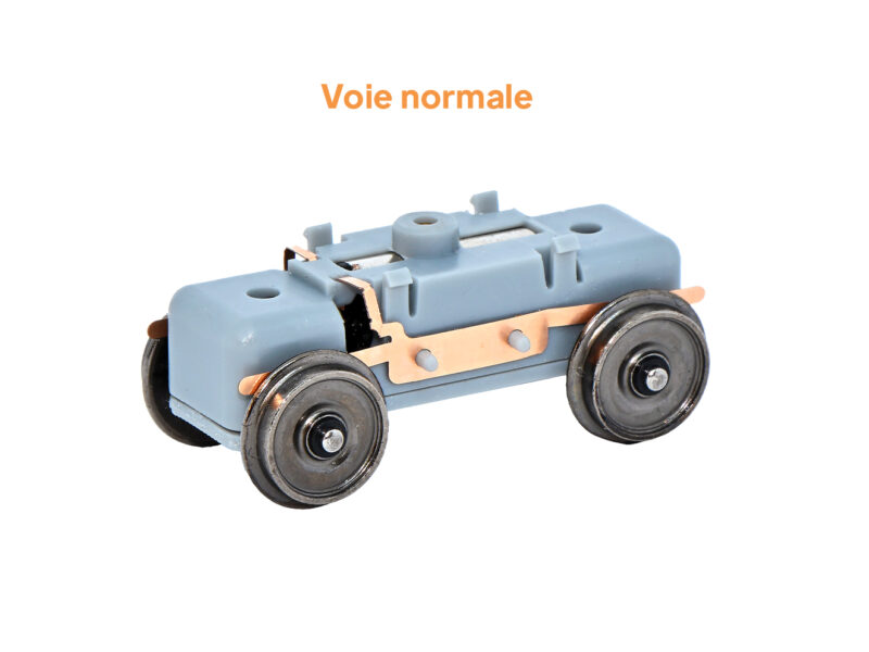 Bogie moteur échelle H0 - (écartement 16,5mm)