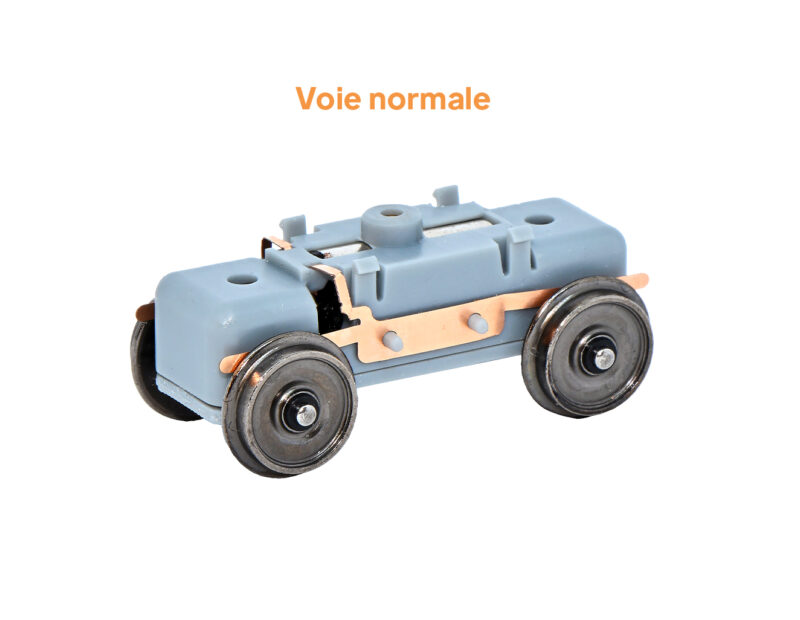 Bogie moteur échelle H0 - (écartement 16,5mm)