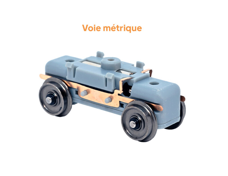 Bogie moteur échelle H0m (écartement 12mm)