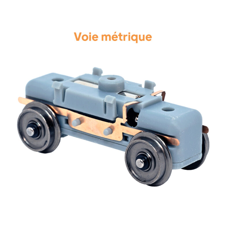Bogie moteur échelle H0m (écartement 12mm)